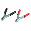 COPPIA PINZE PORTA CORRENTE PER BATTERIA 120 A - Batterie e Caricabatterie