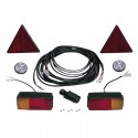 KIT LUCI 7m + 2,2 m TRA FANALI - Fanaleria