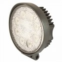 Faro lavoro LED rotondo 10-30V 24W 1440LM 8 LED, ampio raggio