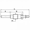 CANDELETTA 24V ADATTABILE FIAT RIF. 4122453