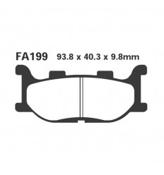 Pastiglie Freno Anteriore EBC SFA 199 - Moto