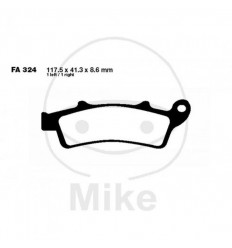 COPPIA PASTIGLIE EBC SFA SFA324 - Moto